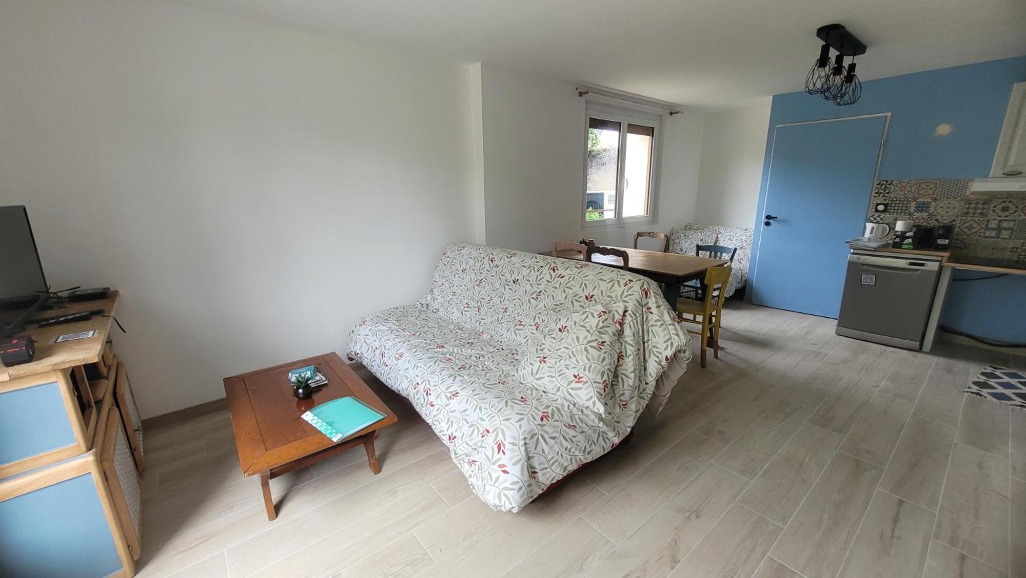 Le Truc En Plus, Accessibles Pmr, Appartement 45 M2 Mitoyen Dans Une Maison Avec Un Autre Appartement Guerard Exterior photo